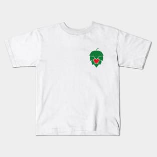 Beer Hops With Heart Kids T-Shirt